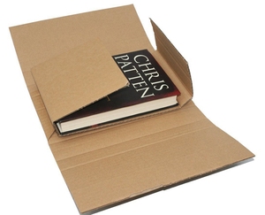 Scatola in Cartone Ondulato E Flute da 2mm di Alta Qualità, Robusta e Resistente, per Imballaggio Libri, Scatola Postale Twist Mailer - Product Image 2