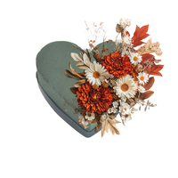 Mousse florale humide en forme de cœur (mini cœur) 13cm x 9.5cm x 4cm