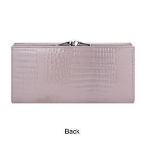 Portefeuilles en cuir véritable rétro AndoBag pour femmes, porte-cartes multi-emplacements, grande capacité, portefeuille long 2492 - Product Image 3