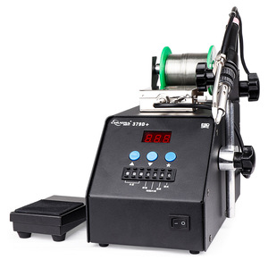 Trạm hàn không chì tần số cao Chuera 379D+ 150W, làm nóng nhanh, tự động cấp thiếc - Product Image 6