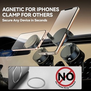 2025 New Phổ Mạnh Mẽ Từ Xe Người Giữ Điện Thoại Có Thể Gập Lại Thiết Kế 360 ° Có Thể Điều Chỉnh Chân Không Núi Cho Xe Bàn Phòng Tắm - Product Image 4