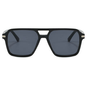 Gafas de Sol Superhot Eyewear 43461 Moda 2025 Retro Clásicas Cuadradas de Piloto con Parte Superior Plana UV400 para Vacaciones al Aire Libre - Product Image 3