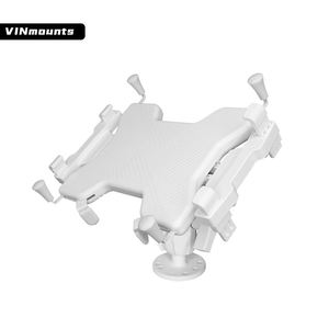 VINmounts Medical White Universal Tablet Back Clip for 12.7–15.6 Inch Tablets Adjustable Heavy Duty Clamp Industrial Use - Product Image 5