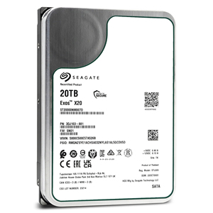 ฮาร์ดไดรฟ์ New Original Exos X20 ST20000NM007D 20TB 7.2K RPM SATA 6Gb/s 3.5 นิ้ว - Product Image 2
