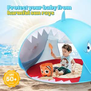 Personalizado fácil de llevar protección UV tienda de la piscina del bebé para niños tiendas de campaña al aire libre impermeable - Product Image 3