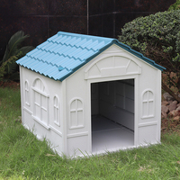 Offre Spéciale – Maison pour Chien et Chat d'Extérieur en Plastique, Luxe Moderne, Grande Capacité, Durable, Personnalisable, Robuste, Étanche et Écologique, avec Impression
