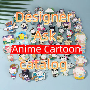 YINI Groothandel Op Maat Gemaakte Veiligheidsreversbadge Metalen Haar Anime Emaille UV-Gedrukt Kruis/Dier Broche Speldjes Ontwerper Vraag Catalogus - Product Image 3