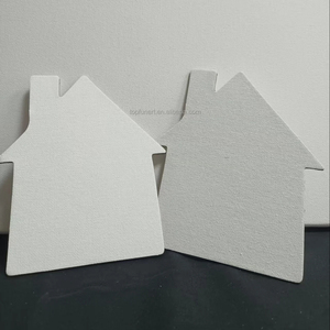 Hotsale Nhà Hình Dạng Bảng Vẽ 100% Cotton Kéo Dài Tự Làm Vải Bảng Điều Chỉnh Trang Trí Nội Thất In Kỹ Thuật Số - Product Image 3