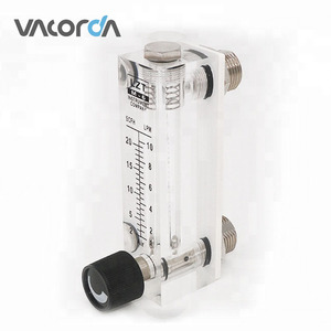 Petit <span class=keywords><strong>Test</strong></span> De Débit Réglable Type De Panneau En Verre Rotamètre À Gaz - Product Image 1