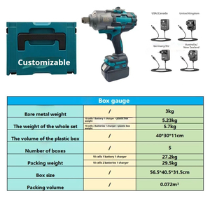 <span class=keywords><strong>3</strong></span>/<span class=keywords><strong>4</strong></span> Inch sin orden, mpact, rench con 2000Nm - Product Image 2