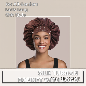 Nouveau G.TOP TJM-301-2B Turban de lit décontracté à perforation manuelle, imprimé sérigraphié avec logo, unisexe, 56-58CM, quatre saisons - Product Image 2