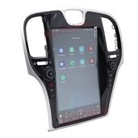 Lecteur DVD Radio Vidéo Android 10 13,6'' pour Chrysler 300C 2011-2014 2015-2022 avec Navigation GPS Stéréo de Voiture