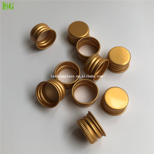 20Ml 30Ml Xanh Hổ Phách Xanh Rõ Ràng Frosted Glass Tinh Dầu Chai Với Vàng Bạc Nhôm Kim Loại Vít Cap Customized - Product Image 2