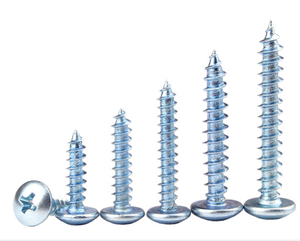 Viti autofilettanti a testa a traliccio (TA) in zinco blu temprato, con testa a fungo e coda affilata, per legno <span class=keywords><strong>M4</strong></span> M5 - Product Image 5