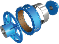 Ensemble de composants d'embrayage pneumatique Airflex API 42VC1200 28VC650 38VC1200, tambour, araignée, accouplement pneumatique