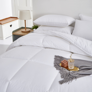 Hôtel à la maison <span class=keywords><strong>Couette</strong></span> de remplissage en <span class=keywords><strong>duvet</strong></span> de <span class=keywords><strong>canard</strong></span> en <span class=keywords><strong>duvet</strong></span> d'<span class=keywords><strong>oie</strong></span> doux et personnalisé <span class=keywords><strong>Couette</strong></span> intérieure en polyester blanc pour hôtel - Product Image 5
