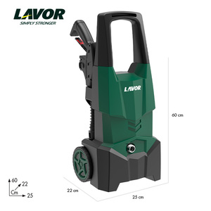 Lavatrice ad alta pressione <span class=keywords><strong>per</strong></span> auto con fonte di energia elettrica portatile rotante e fissa spazzole realizzate in plastica resistente - Product Image 2