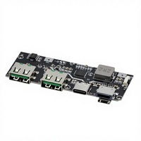 Module de batterie externe bidirectionnel à charge rapide 225W à 5 ports, carte mère DIY avec QC4+ PD30