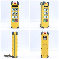 Nuevo Control Remoto Inalámbrico para Grúas ECD-6D de 8 Canales, 380V 110V, de Velocidad Única, Código Fijo, Impermeable y Anti-Golpes