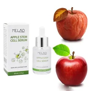 MELAO自有品牌OEM有机护肤套装抗衰老保湿苹果细胞干细胞血清护肤适合所有皮肤类型