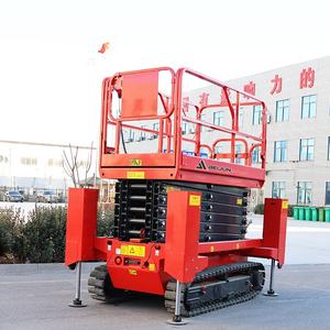 Plataforma Elevadora de Tijera de 6m 8m 10m para Trabajos Aéreos, Elevador Hidráulico Móvil Automático, Elevador Eléctrico para Andamios - Product Image 6