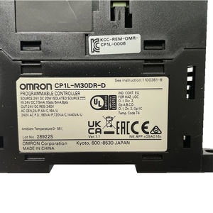 คอนโทรลเลอร์แบบโปรแกรมได้ Omron รุ่น CP1L ใหม่ 100% รุ่น CP1L-M40DT-A/CP1L-M40DT1-D/CP1L-M60DT-A PLC - Product Image 2