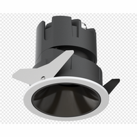 Spot LED encastrable 5W 7W 9W avec capteur radar, intensité variable, 7000K, pour maison et bureau