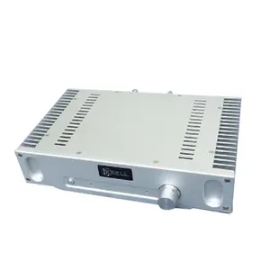 BRZHIFI Professional Audio Hood 1969 Class A Amplifier HIFI Case Aluminum Chassis 2 Channel Audiophile Home Theater Amp