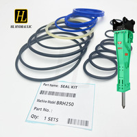 Kit de réparation de joints pour brise-roche hydraulique BRH250, kits de réparation de marteaux hydrauliques pour pièces de brise-roche hydraulique