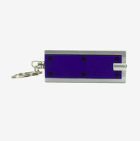 Porte-clés LED promotionnels personnalisés avec logo, simple, lumineux, publicitaire