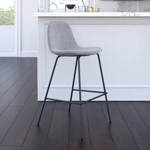 Tabouret <span class=keywords><strong>de</strong></span> <span class=keywords><strong>Bar</strong></span> en velours, mobilier <span class=keywords><strong>de</strong></span> cuisine, avec pieds en métal, Design Simple, moderne, nouveau, vente en gros, - Product Image 3