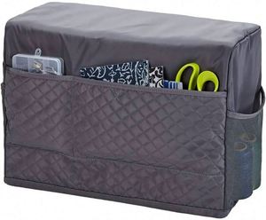Échantillon gratuit Housse de protection pliable personnalisée en polyester pour machine à coudre avec poches - Product Image 2