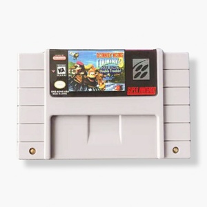การ์ดเกม SNES เกม Donkey Kong Country 3 - Dixie Kong's Double Trouble สำหรับ SNES - Product Image 1