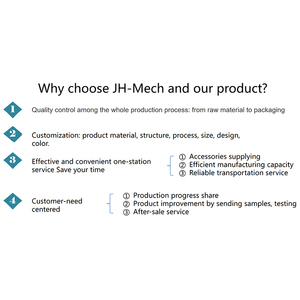 Jh-mech sơn tĩnh điện màu đen Nhà chim cho ăn và xem chim hoang dã nhỏ tùy chỉnh kim loại treo tường kim loại chim ăn - Product Image 6