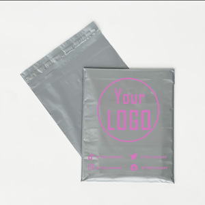 Eco Friendly Grey Poly Mailing Garment Clothing Packaging 10*14 Shipping <b>Bags</b> <b>Compostable</b> Biodegradable Mailer for Cloth - Product Image 1