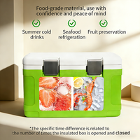 Boîte isotherme portable moderne de 50 L en PP/PE pour le transport médical et la livraison de nourriture et de conserves, avec une rétention de glace à long terme et des performances élevées