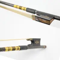 Archet de violon en fibre de carbone, pièces, haute qualité, taille complète, en stock