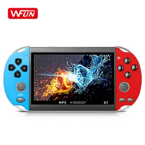 Portable X7 4.3 inch 8GB Memory Retro boys 64bit Video Gaming Console Handheld Game Player support Games Downloads