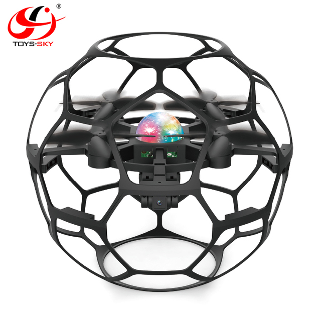 CQZNRC Good Quality Soccer Quadcopter Professional Long Distance Racing Kit Drone Soccer Ball Brushless Motor With Led Light