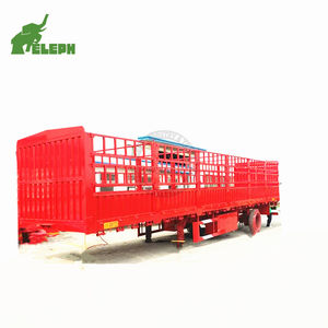La Chine 3 essieux volailles vivantes <span class=keywords><strong>caisse</strong></span> de transport semi-<span class=keywords><strong>remorque</strong></span> à vendre - Product Image 2