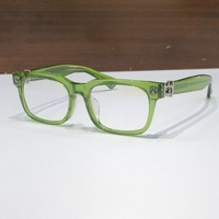 Gafas Ópticas de Diseño de Alta Calidad para Hombre y Mujer, Modelo Punk CH8054 TALLA 52-18, Monturas de Acetato y Titanio de Lujo para Negocios