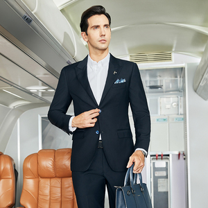 Элитный мужской деловой костюм для менеджера отеля, индивидуальный пошив, профессиональная униформа для персонала гостиничной ресепшн - Product Image 3