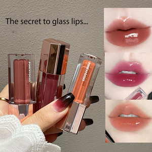 ลิปกลอสเนื้อลิควิดวีแกนติดทนนาน สูตรเพิ่มความชุ่มชื้น ให้ริมฝีปากดูอวบอิ่ม เงางามแบบกระจก ปกปิดปานกลาง - Product Image 3