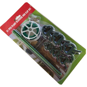 31 Pc Plant Blinding And Clip <b>Set</b> Green <b>Garden</b> <b>Tools</b> Kit For Home Use - Product Image 4