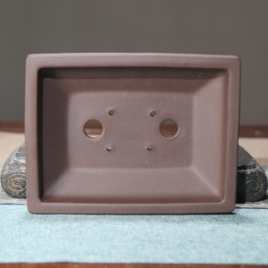 Maceta Rectangular de Cerámica Antigua Zisha para Bonsái, Maceta de Escritorio para Plantas de Interior, Mi Tao Xiang - Product Image 3