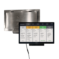 Sistema de Pantalla Táctil Industrial KDS para Cocina, 21.5 Pulgadas, Android 14, RK3576 Octa-core, para Restaurantes Inteligentes