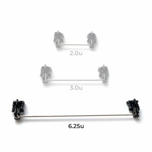 Kailh stabilizers PCB สวิตช์แบบขันสกรูในการติดตั้งดาวเทียม6.25u กล2U คีย์บอร์ดตัวปรับความคงตัวของคีย์ - Product Image 5