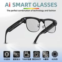 Lunettes Intelligentes OEM avec Caméra IA, Enregistrement Photo/Vidéo 8MP, Traduction IA, Monture TR90 pour Programmes de Voyage d'Affaires