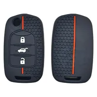 Étui de clé de voiture en silicone Chevrolet N400 Tornado Glory V Baojun 510/560/630/730 EV, résistant aux rayures, léger, housse de télécommande