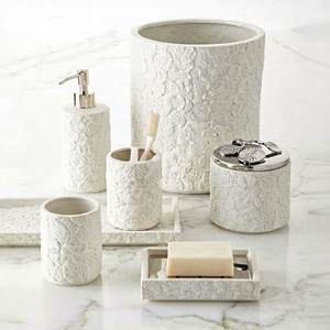 Ensemble de meubles de salle de bain modernes en marbre de haute qualité, cinq pièces, couleur personnalisée, taille personnalisée, logo personnalisé, facile à nettoyer - Product Image 1